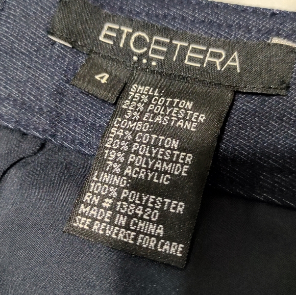 Ectertera Denim Skirt, size 4 - Picture 5 of 6